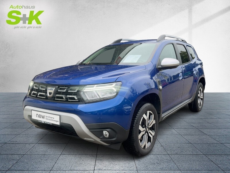 Fahrzeugabbildung Duster Prestige TCe 150 EDC 2WD+AHK+GJR+NAVI+SHZG+KAM+ Bild 1 von 15