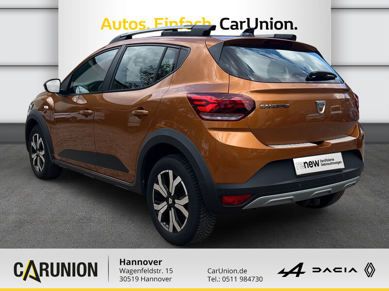 Fahrzeugabbildung Sandero Stepway Comfort TCe 90 CVT (MY2021) Bild 6 von 20
