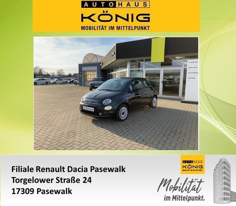 Fahrzeugabbildung 500 1.0 70PS Klima & DAB+ Komfortpaket Bild 1 von 16