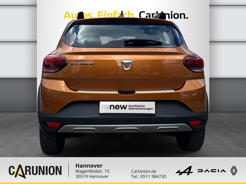 Fahrzeugabbildung Sandero Stepway Comfort TCe 90 CVT (MY2021) Bild 5 von 20
