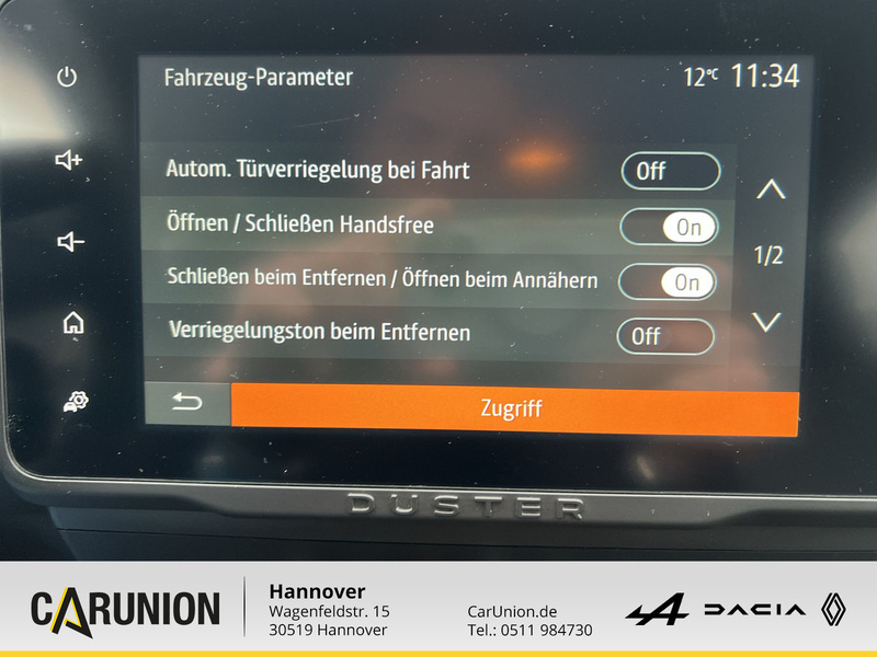 Fahrzeugabbildung Duster Extreme TCe 130 Bild 16 von 20