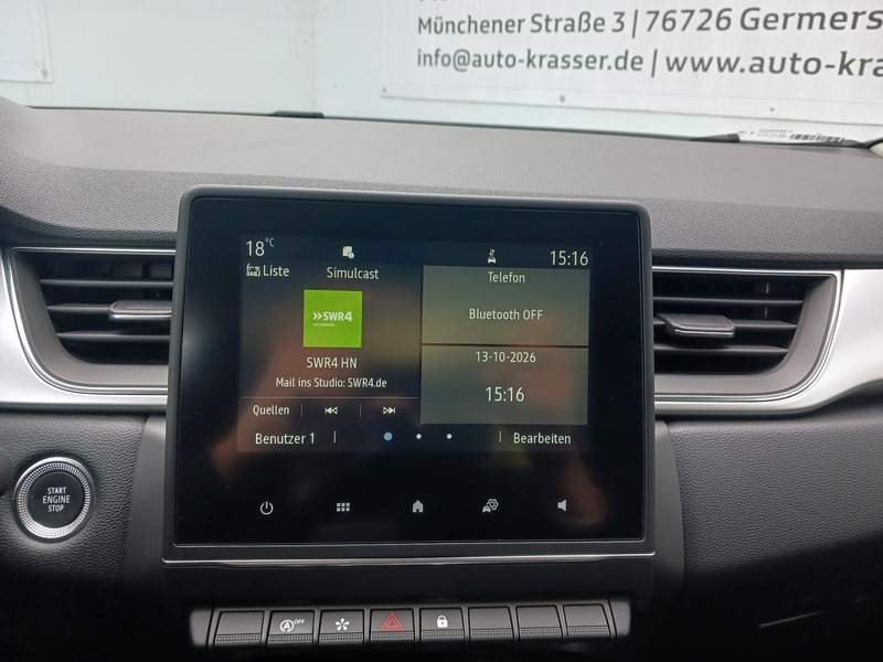 Fahrzeugabbildung Captur Intens Mild-Hybrid TCe 140 EDC Start&Stop Bild 20 von 27