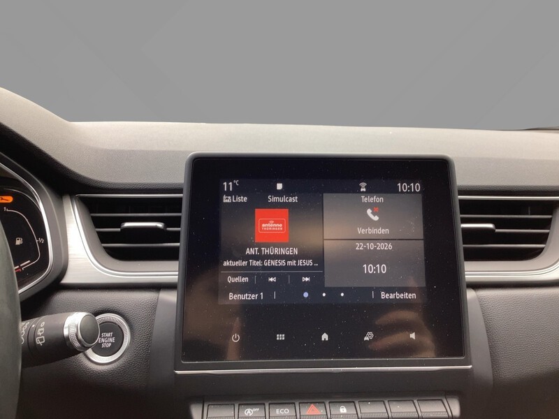 Fahrzeugabbildung Captur ABS Fahrerairbag ESP SERVO Bild 11 von 20