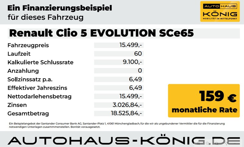 Fahrzeugabbildung Clio *Klima*PDC Hi* Bild 3 von 20