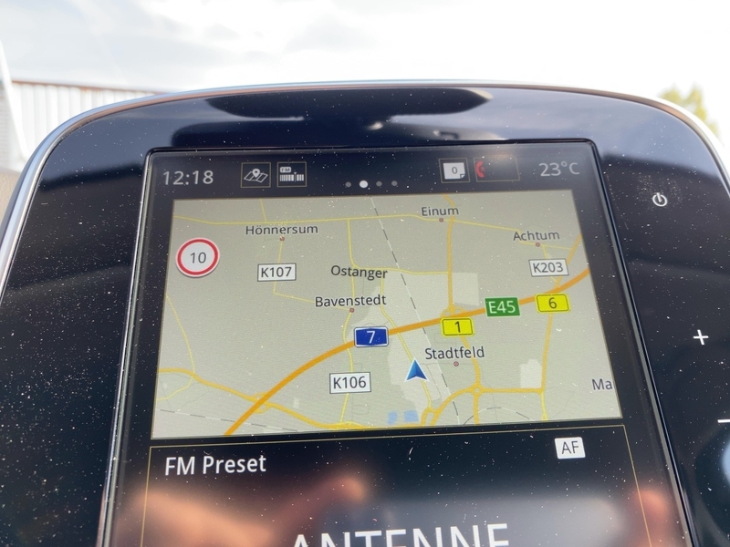 Fahrzeugabbildung Scenic ABS Fahrerairbag ESP Bild 16 von 19