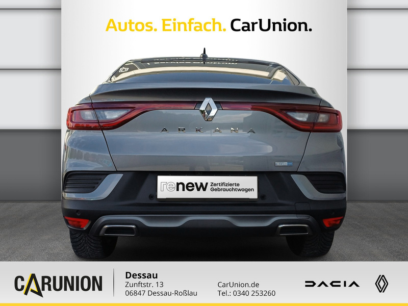 Fahrzeugabbildung Arkana R.S. LINE E-TECH Hybrid 145 (MY22) Bild 5 von 12