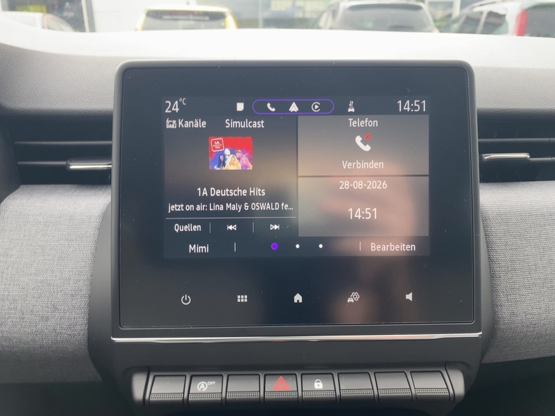 Fahrzeugabbildung Clio ABS Fahrerairbag ESP SERVO Bild 11 von 20