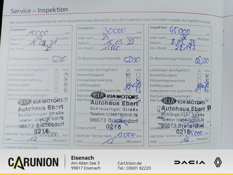 Fahrzeugabbildung Stonic 1.4 Vision Bild 19 von 19