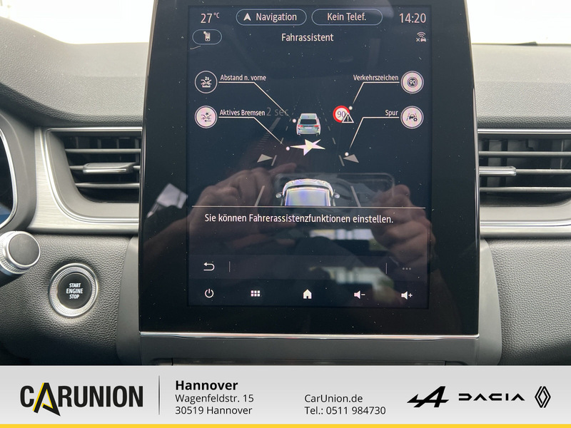 Fahrzeugabbildung Captur INTENS E-TECH Plug-in 160 Bild 16 von 20
