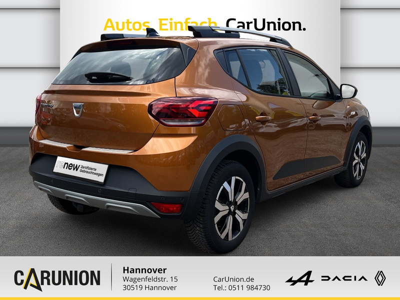 Fahrzeugabbildung Sandero Stepway Comfort TCe 90 CVT (MY2021) Bild 4 von 20