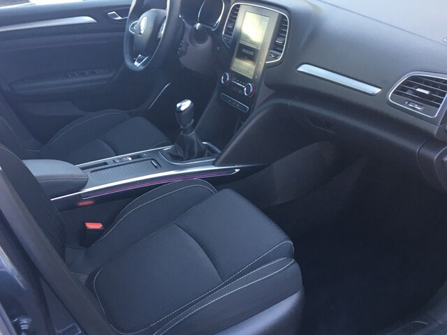 Inside Mégane  Gris Titanium