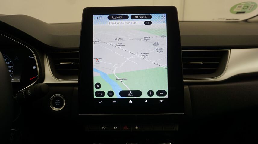 Inside Captur  Azul