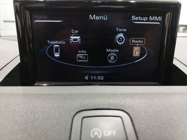 Inside A1 Sportback  Blanco