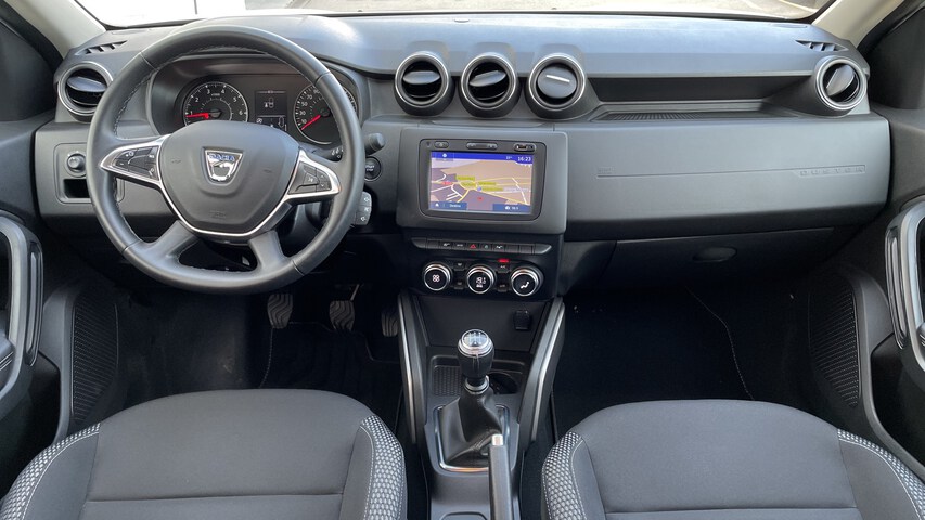 Inside Duster Diesel  Blanco Glaciar