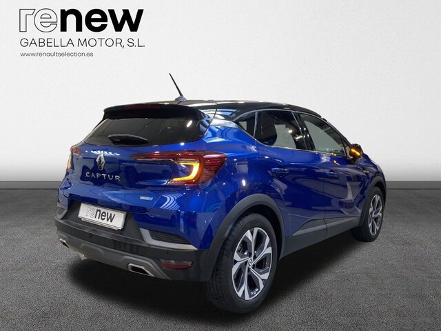 Outside Captur Híbrido  Azul Rayo con techo 