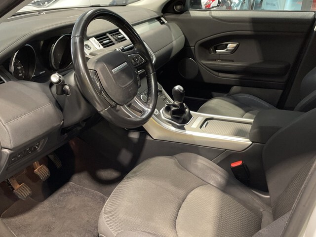 Inside Range Rover Evoque Diesel  Fuji White