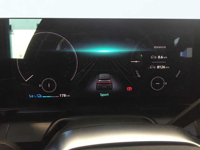 Inside Mégane Eléctrico  Negro Brillante y Te
