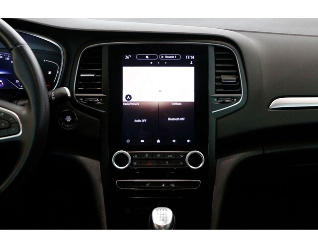 Inside Mégane Sport Tourer  Azul