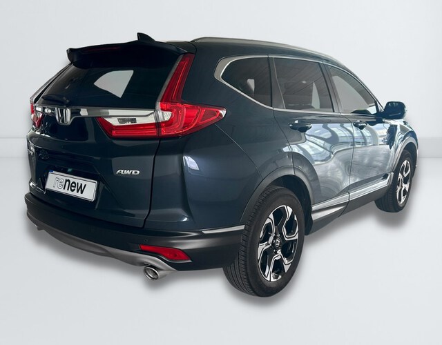 Outside CR-V  Azul Cosmic Metaliza