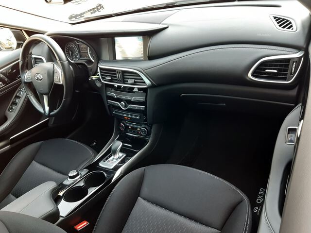 Inside QX30 Diesel  Black Obsidian
