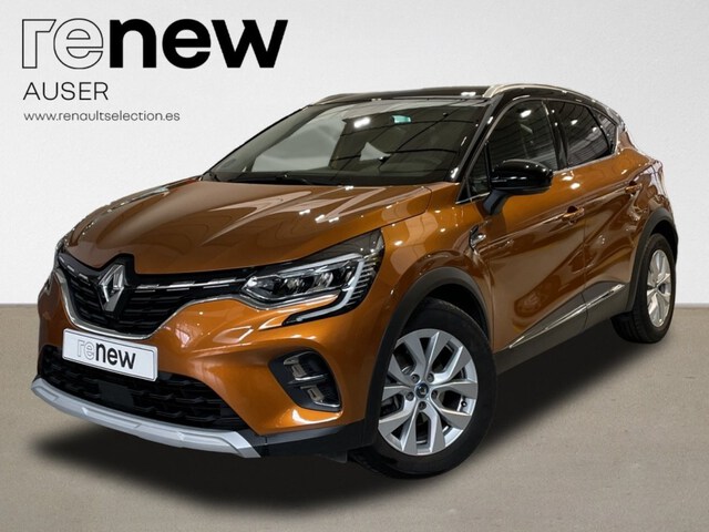 Captur Híbrido Enchufable  Naranja Atakama con 