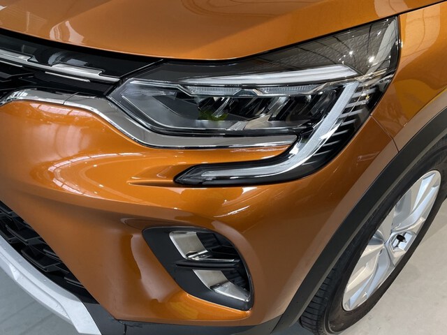 Inside Captur Híbrido Enchufable  Naranja Atakama con 