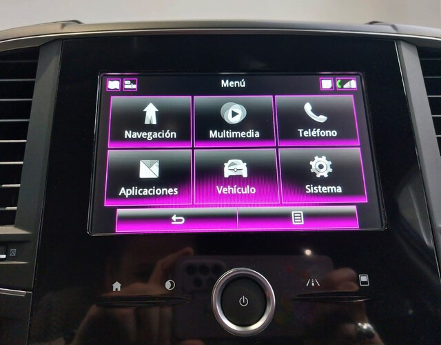 Inside Koleos Diesel  Negro