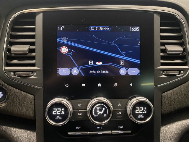 Inside Mégane Diesel  Azul Cosmos