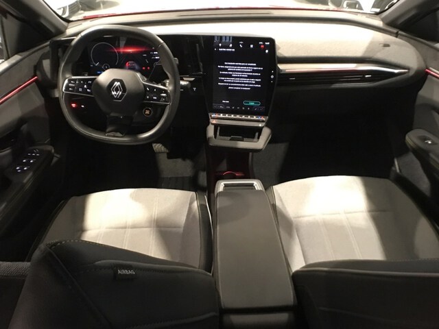 Inside Mégane Eléctrico  Carrocería Rojo Des
