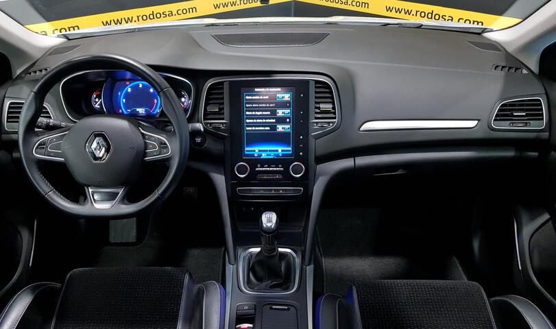 Inside Mégane Sport Tourer Diesel  BLANCO
