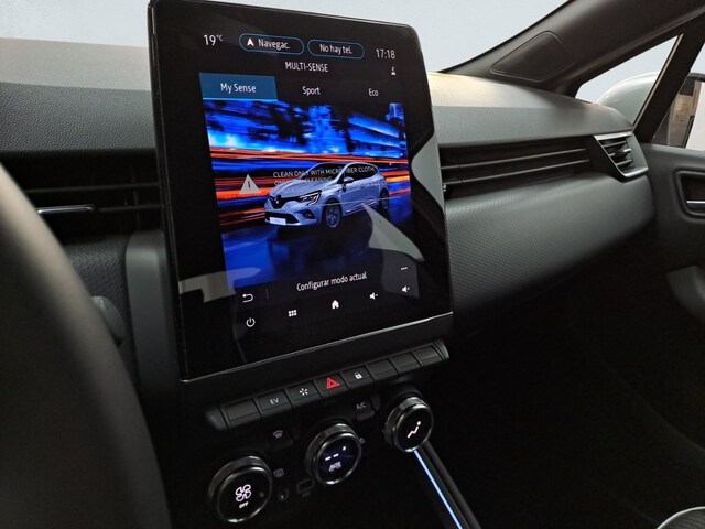Inside  Clio  Gris Platino