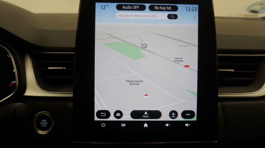 Inside Captur  Negro