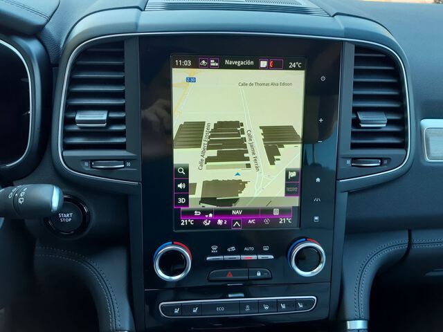 Inside Koleos  Negro Amatista