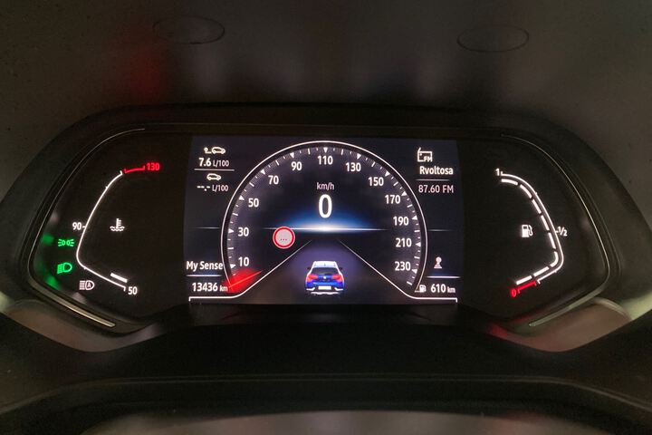 Inside Captur  Azul Rayo con techo 