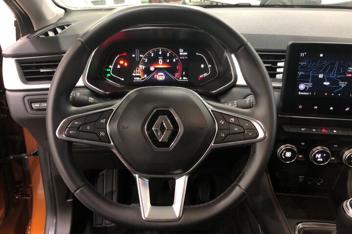 Inside Captur  Naranja Atakama con 