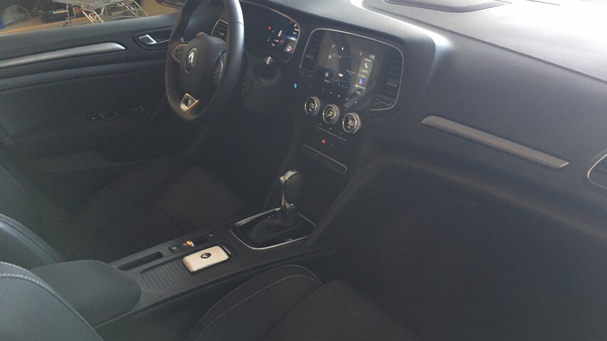 Inside Mégane Híbrido Enchúfable  Gris báltico