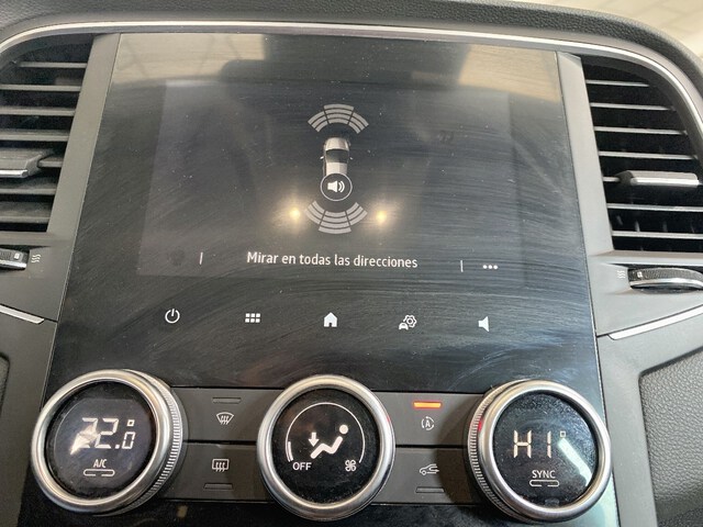 Inside Mégane Sport Tourer Diesel  Azul Cosmos