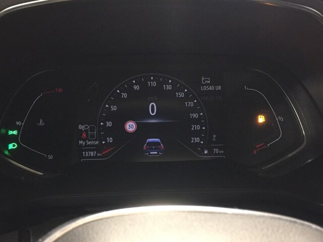Inside Captur  Azul Volga con techo