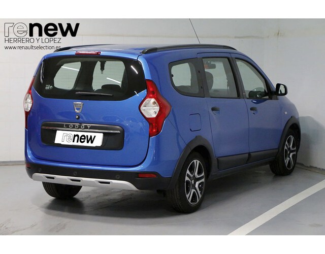 Outside Lodgy Diesel  Azul Turquesa