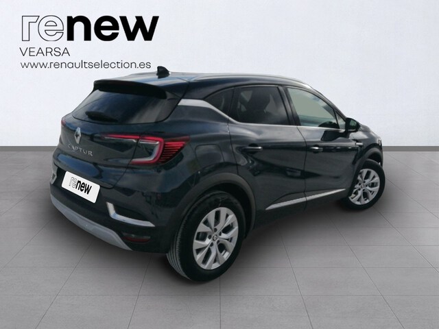 Outside Captur  Azul Volga con techo