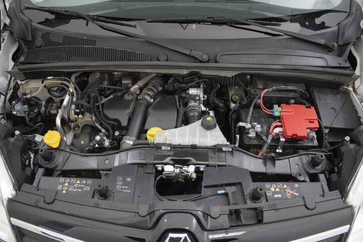 Inside Kangoo Combi Diesel  Blanco Mineral