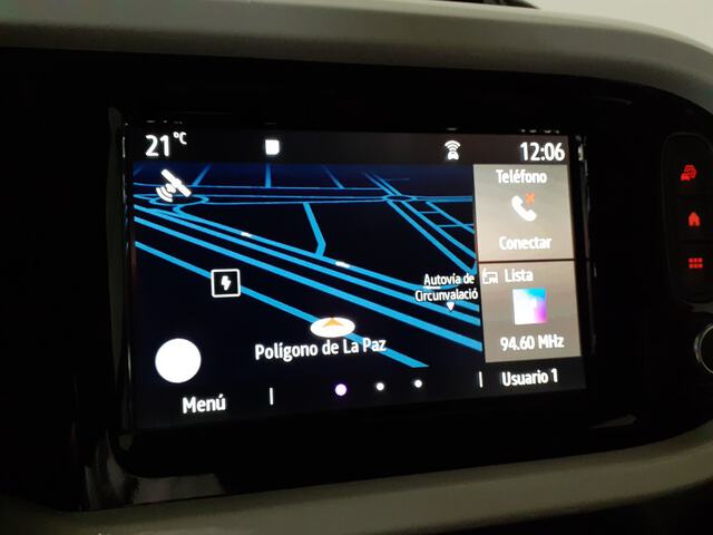Inside Twingo Electric  Naranja