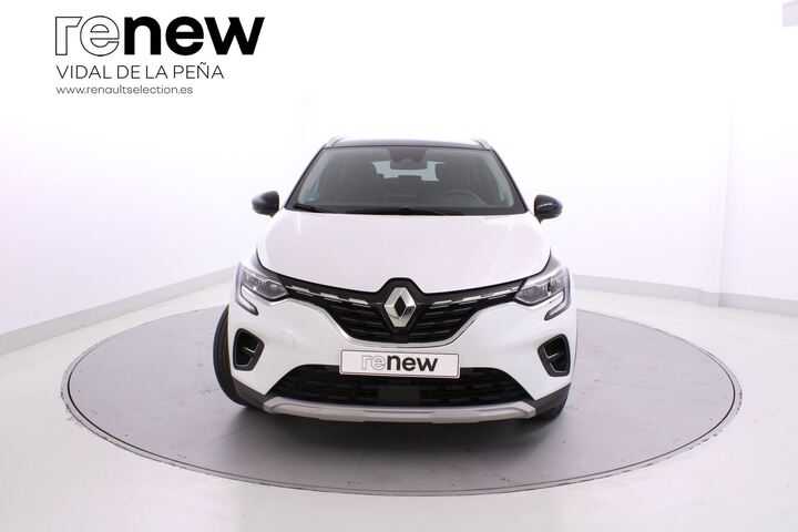 Inside Captur Híbrido  Blanco Nacarado con 