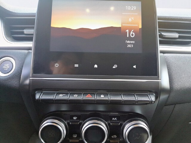 Inside Captur  Naranja Atakama con 