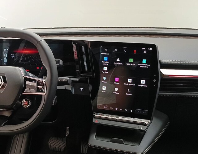 Inside  MEGANE E-TECH 100% ELÉCTRICO  carrocería gris zin