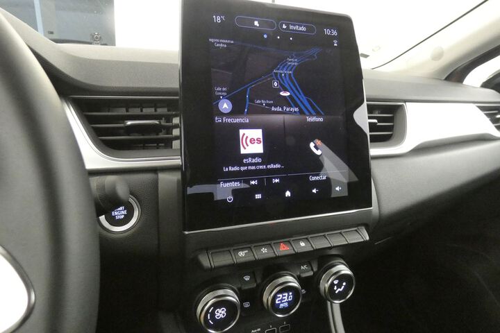 Inside Captur  Naranja Atakama con 