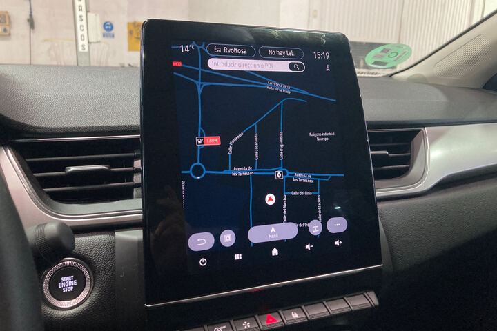 Inside Captur  Azul Rayo con techo 