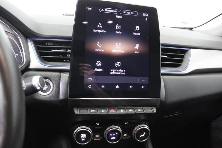 Inside Captur  Azul Rayo/Techo Gris