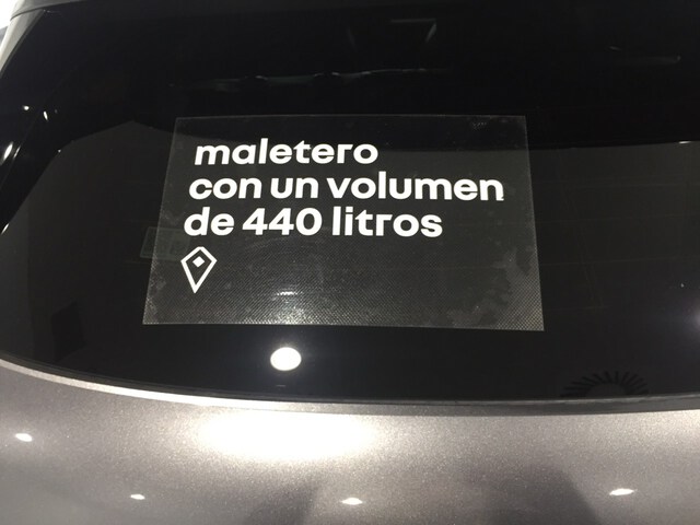 Inside Mégane Eléctrico  Carrocería Gris Piz