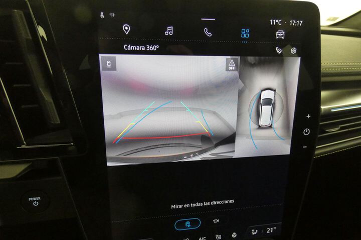Inside Mégane Eléctrico  Carrocería Gris Zin